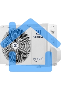 Блок наружный сплит-системы Electrolux Loft EACS-12HAL/N8/out 12000 BTU, 30 м², охлаждение, обогрев