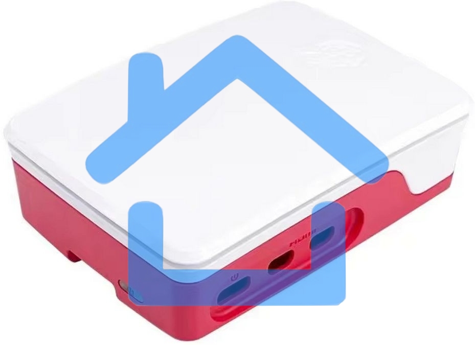 Пластиковый корпус RA795 для Raspberry Pi 5 c активным вентилятором