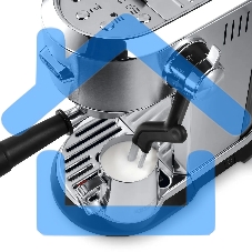 Кофеварка рожковая DeLonghi EC950.M (0132106249) серебристый, исп. кофе - молотый/чалды, 1.6 л, 1450 Вт, 15 Бар