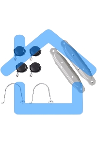 Обогреватель масляный EUROLUX ОМПТ-EU-9Н (9 секций) белый, 2000 Вт, 25 м2, термостат 67/3/19