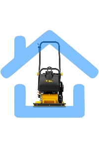 Виброплита бензиновая Denzel VC-30W 3.6 л, 1.7 л/ч, 30 кН, подошва 65х45, 108 дБ