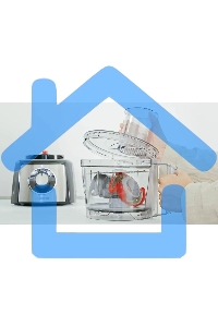 Кухонный комбайн Bosch MCM3501M 800 Вт, Скорости: 2, Блендер 1 л, Чаша 2.3 л, черный/серебристый