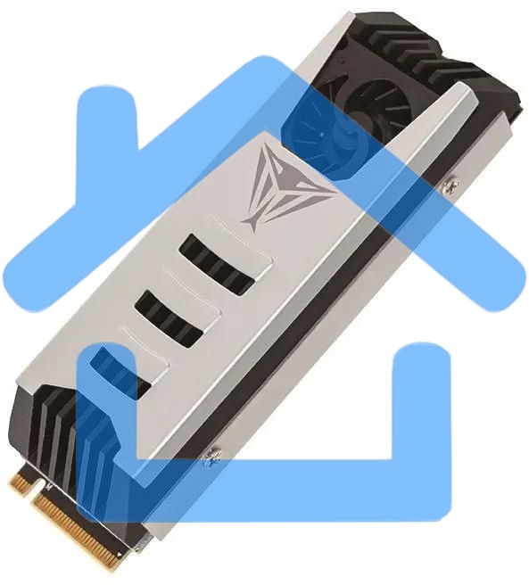 Накопитель SSD Patriot Viper PV553, 1Tb, PCIe 5.0 x4, M.2 2280, NVMe, R/W 11700/9500, активное охлаждение