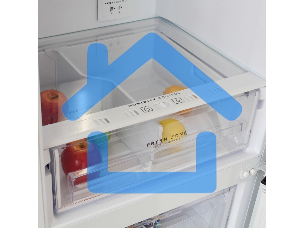 Холодильник Бирюса Б-H960NF красный двухкамерный 240/100л морозилка снизу, No Frost