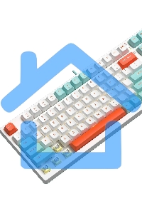 Клавиатура проводная A4Tech Fstyler FS300 (FS300 PANDA SNORKLENING), USB, белый