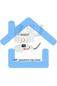 Чайник электрический ECON ECO-1505KE, мощность 1500 ватт, объем 1,5 литра, неоновая точечная подсветка