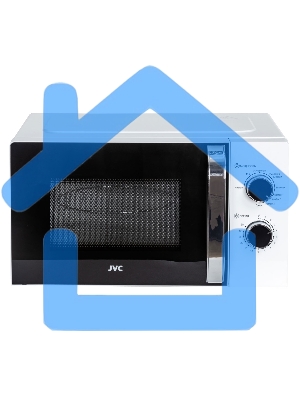 Микроволновая печь JVC JK-MW210MG белый, 20 л, 700 Вт, переключатели - поворотный механизм