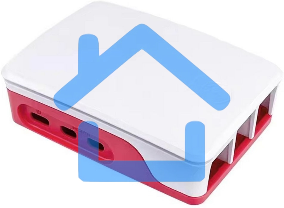 Пластиковый корпус RA795 для Raspberry Pi 5 c активным вентилятором