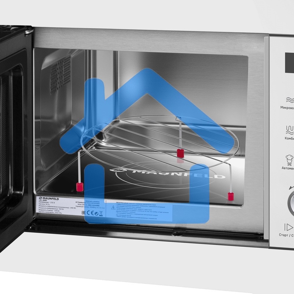 Микроволновая печь встраиваемая Maunfeld JBMO1225FSGW02