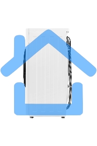 Стиральная машина Evelux EW 46121 белый загр.фронтальная макс.:6 кг 1200об/мин класс: А++