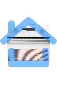 Шкаф духовой газовый с электрическим грилем Maunfeld MOGM703W, встраиваемый