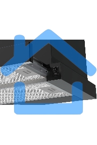 Вытяжка телескопическая Beko BHNT613R4CB черный, 60 см, 320 куб. м/ч, 61 дБ