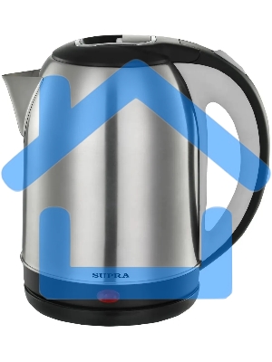 Чайник электрический SUPRA KES-1824 1.8л. 1500Вт серебристый/черный (корпус: нержавеющая сталь)