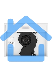 Вытяжка подвесная HOMSair Horizontal 50 белый, 50 см, 420 куб. м/ч, 45 дБ