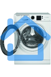 Стиральная машина Hotpoint NSS 6015 K RU белый, загр. фронтальная макс.: 6 кг 1000 об/мин класс: А