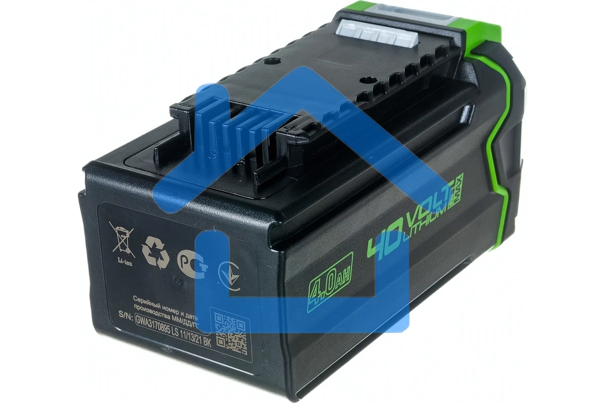 Аккумулятор Greenworks G40B4, 40V, 4 А.ч 2927007