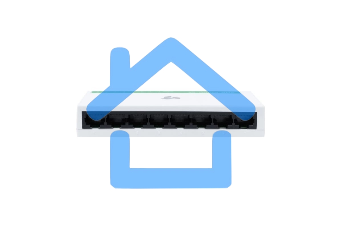 Коммутатор SNR SNR-S1000-8T, 10/100 Мбит/с, количество портов 8 шт, (L2)