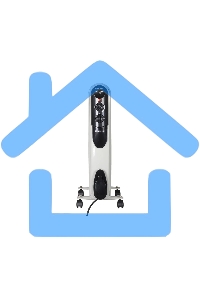 Обогреватель масляный EUROLUX ОМПТ-EU-9Н (9 секций) белый, 2000 Вт, 25 м2, термостат 67/3/19