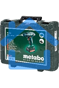 Дрель-шуруповерт Metabo BS 14.4 602206550, Аккумуляторный, 14.4В, 2 АКБ, Кейс