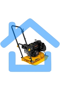 Виброплита бензиновая Denzel VC-30W 3.6 л, 1.7 л/ч, 30 кН, подошва 65х45, 108 дБ