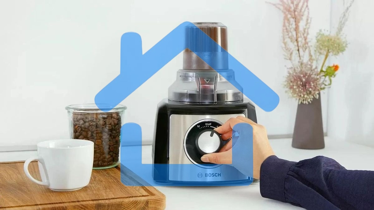 Кухонный комбайн Bosch MCM3501M 800 Вт, Скорости: 2, Блендер 1 л, Чаша 2.3 л, черный/серебристый