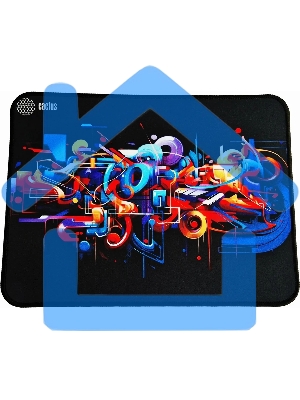 Коврик для мыши Cactus Graffiti 400x300x3мм (CS-MPC-PRO10XL)