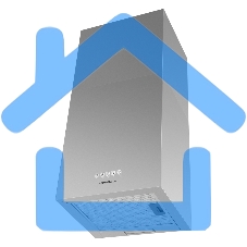 Вытяжка пристенная HOMSair Phlox Push 40 нержавеющая сталь, 40 см, 700 куб. м/ч, 54 дБ