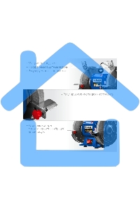 Станок заточной ЗУБР ПСТ-200 профессиональный, d200 мм, 500 Вт, ПСТ-200