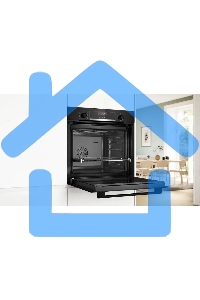 Духовой шкаф электрический Bosch HBG536EB3 черный