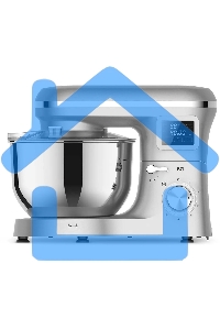 Миксер планетарный BQ MX640, 1600Вт, серебристый