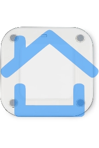 Весы напольные электронные Hyundai H-BS03761 макс.180кг темно-зеленый