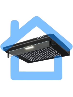 Кухонная вытяжка Maunfeld MPC 50 черный