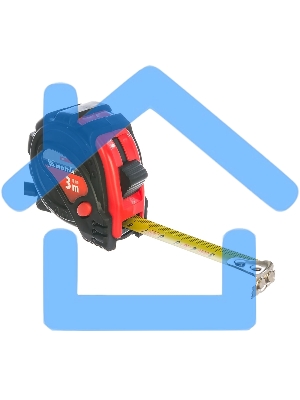 Рулетка Matrix Status magnet 3 fixations, 3 м х 16 мм, обрезиненный корпус, зацеп с магнитом