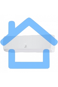 Блок внутренний сплит-системы Electrolux Loft EACS-12HAL/N8/in 12000 BTU, 30 м², 28 дБ, охлаждение, обогрев, белый