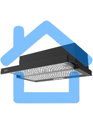 Вытяжка телескопическая Beko BHNT613R4CB черный, 60 см, 320 куб. м/ч, 61 дБ