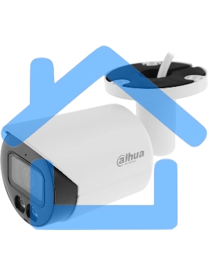 Видеокамера Dahua DH-IPC-HFW2449SP-S-IL-0360B уличная цилиндрическая IP-видеокамера 4Мп 1/2.7” CMOS объектив 3.6мм