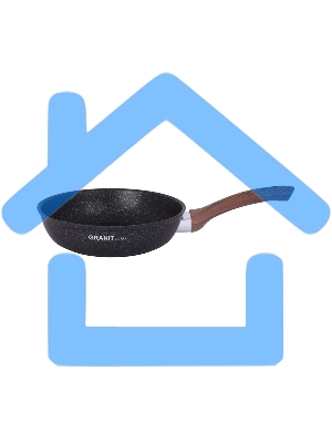 Сковорода Kukmara СГГ280А, 28см, без крышки, синий