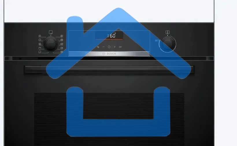 Духовой шкаф электрический Bosch HBG536EB3 черный