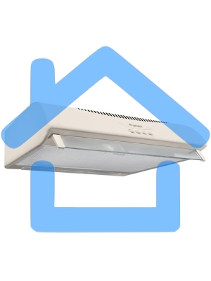 Вытяжка подвесная Gefest ВО 2501 К54 кремовый, 50 см, 300 куб. м/ч, 75 дБ