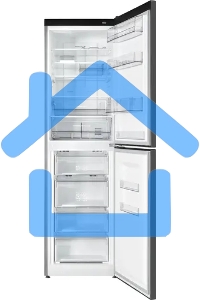 Холодильник Atlant ХМ-4625-159-ND черный двухкамерный 211/125л морозилка снизу