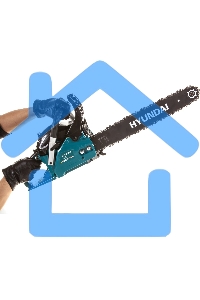 Бензопила Hyundai X 4118 2000Вт 2.7л.с. дл.шин.:18