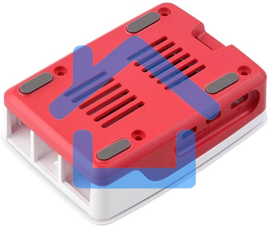 Пластиковый корпус RA795 для Raspberry Pi 5 c активным вентилятором