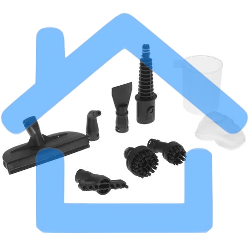 Швабра паровая Kitfort КТ-1076 1300Вт фисташковый