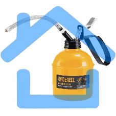 Масленка-нагнетатель Denzel металлический корпус, 0,3 л, гибкий наконечник 53241