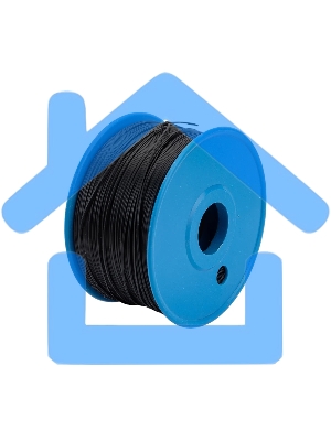 Проволока упаковочная в ПВХ Rexant 09-0102 черная, бухта 250 м