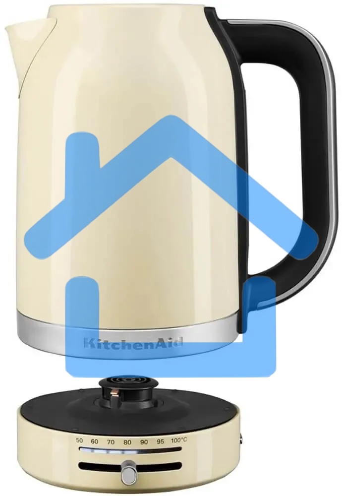 Чайник электрический KitchenAid 5KEK1701EAC кремовый, 1,7 л, 2400 Вт