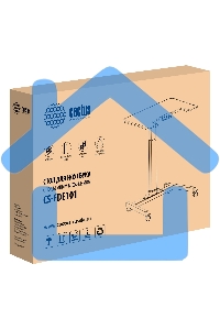 Стол для ноутбука Cactus VM-FDE101 столешница МДФ серый 80x60x123см (CS-FDE101WGY)