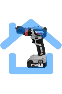 Бесщеточная аккумуляторная дрель-шуруповерт ИНТЕРСКОЛ КОМБИ ДА-13/18В 50 ( 2 АКБ 2 А·ч и ЗУ, кейс )
