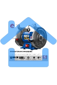 Станок заточной ЗУБР ПСТ-200 профессиональный, d200 мм, 500 Вт, ПСТ-200