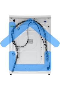 Стиральная машина KRONA ITTER OPTI белый 1200 8/4K WDM с сушкой, белый, загрузка фронтальная 8 кг, 4 кг - сушка, 1200 об/мин, класс: A+++